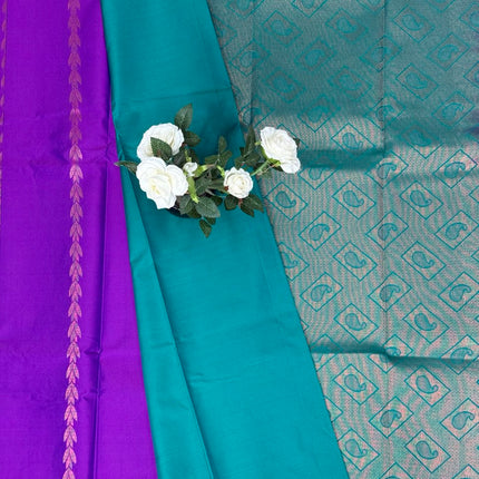 Border Less Kanchi Silk