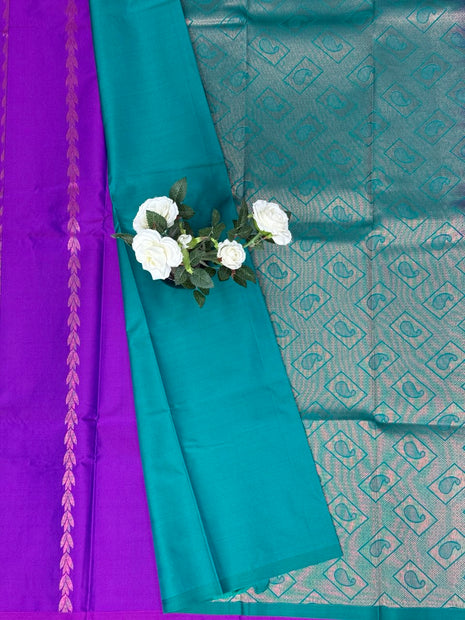 Border Less Kanchi Silk