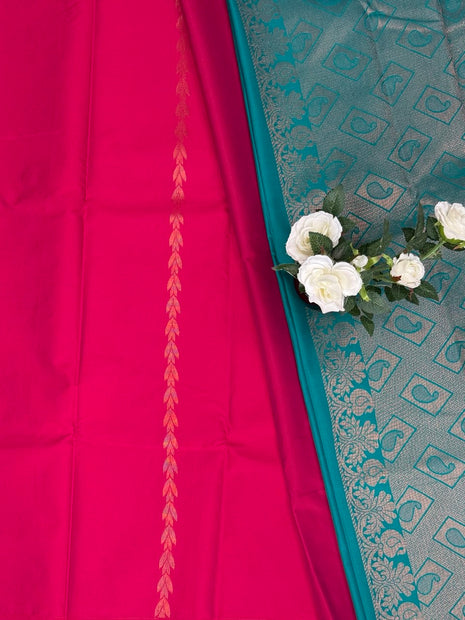 Border Less Kanchi Silk