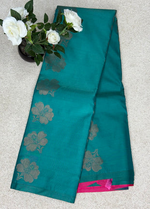 Border Less Kanchi Silk