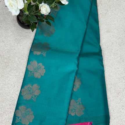 Border Less Kanchi Silk