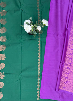 Border Less Kanchi Silk