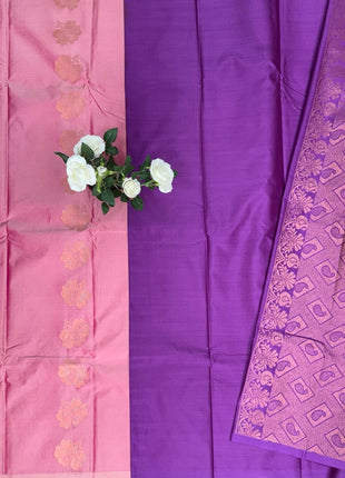 Border Less Kanchi Silk