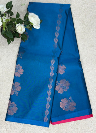 Border Less Kanchi Silk