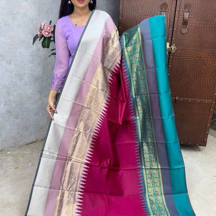 Semi kanchipuram Silk