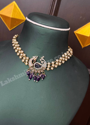 Stone With Choker Necklace Jewellery