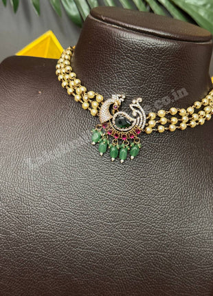 Stone With Choker Necklace Jewellery