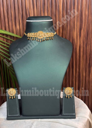 Temple With Choker Necklace Jewellery