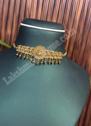 Temple With Choker Necklace Jewellery