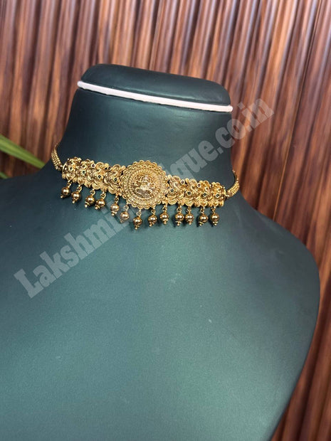 Temple With Choker Necklace Jewellery