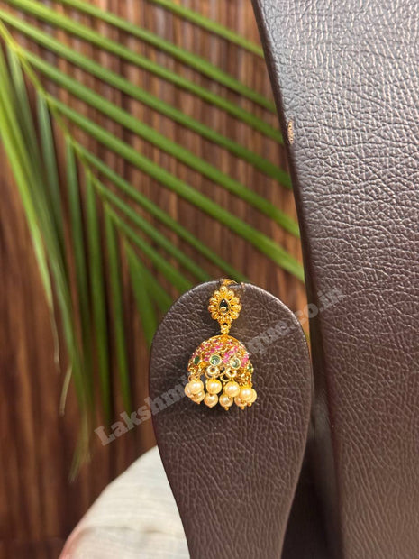 Temple With Choker Necklace Jewellery