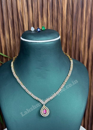 Stone With Interchangeable Necklace