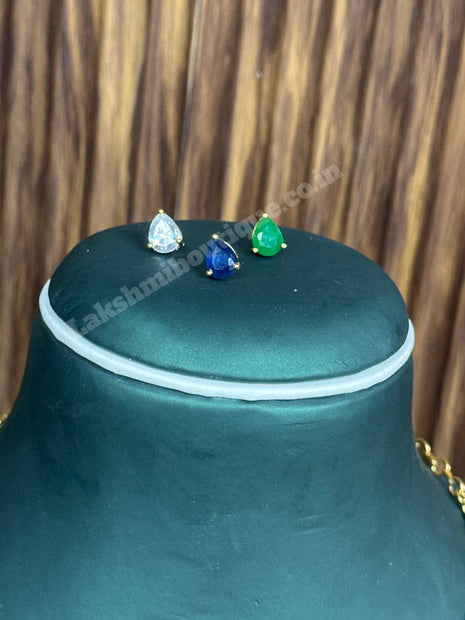 Stone With Interchangeable Necklace