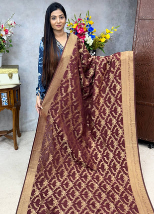 Pure Georgette Banarasi
