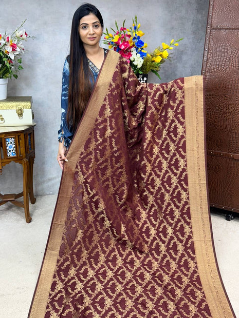 Pure Georgette Banarasi