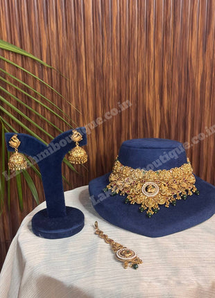 Temple with Choker Necklace Jewellery