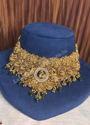 Temple with Choker Necklace Jewellery