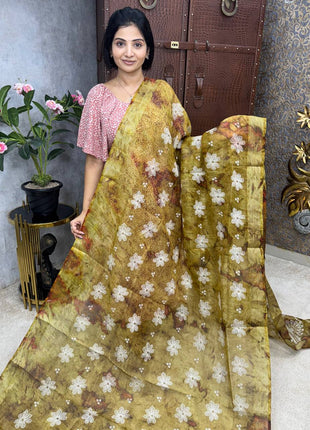 Cotton With Hand Block Print