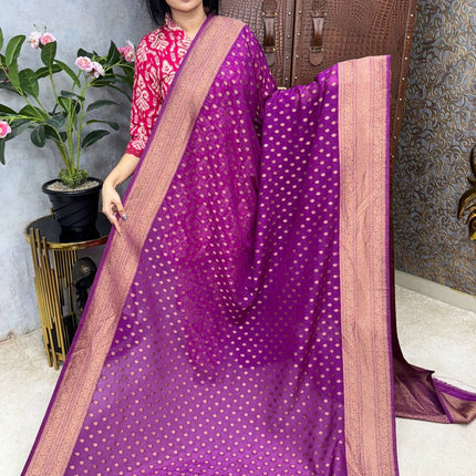 Pure Georgette Banarasi