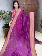 Pure Georgette Banarasi