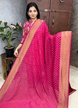 Pure Georgette Banarasi