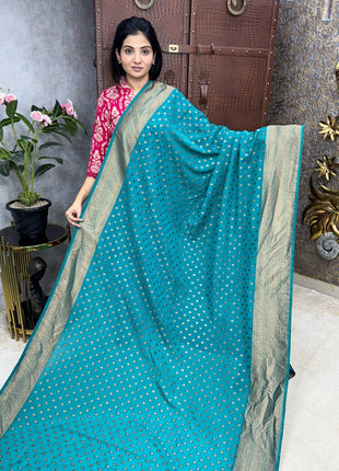 Pure Georgette Banarasi