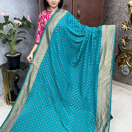 Pure Georgette Banarasi