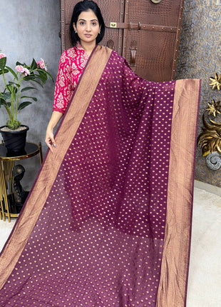 Pure Georgette Banarasi
