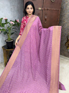 Pure Georgette Banarasi