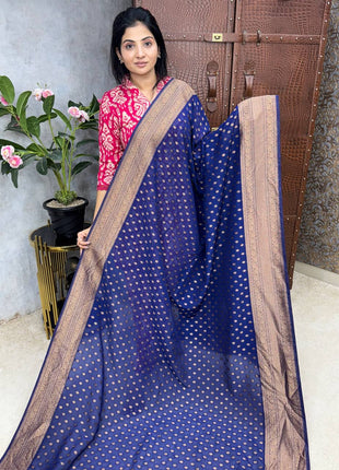 Pure Georgette Banarasi
