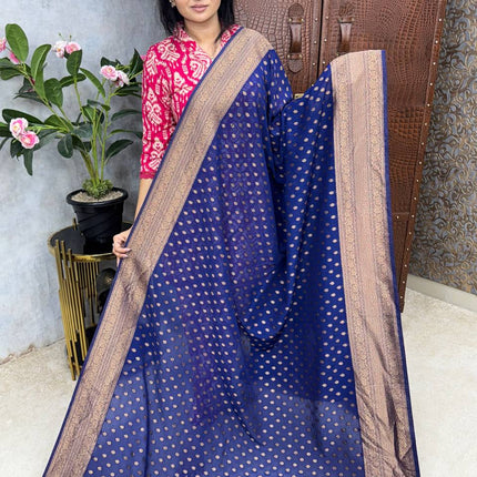 Pure Georgette Banarasi