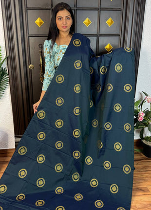 Border Less Kanchi Silk