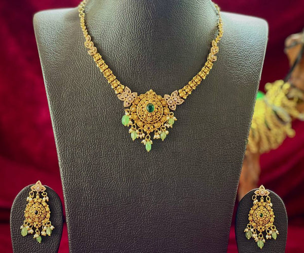 Light Weight Sovereign Gold Necklace Grt Gold Necklace Designs