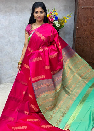 Border Less Kanchi Silk