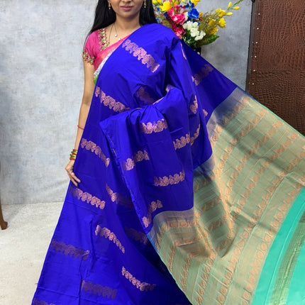 Border Less Kanchi Silk