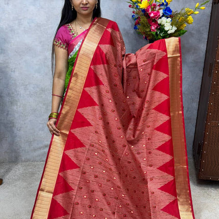 Madhubani silk