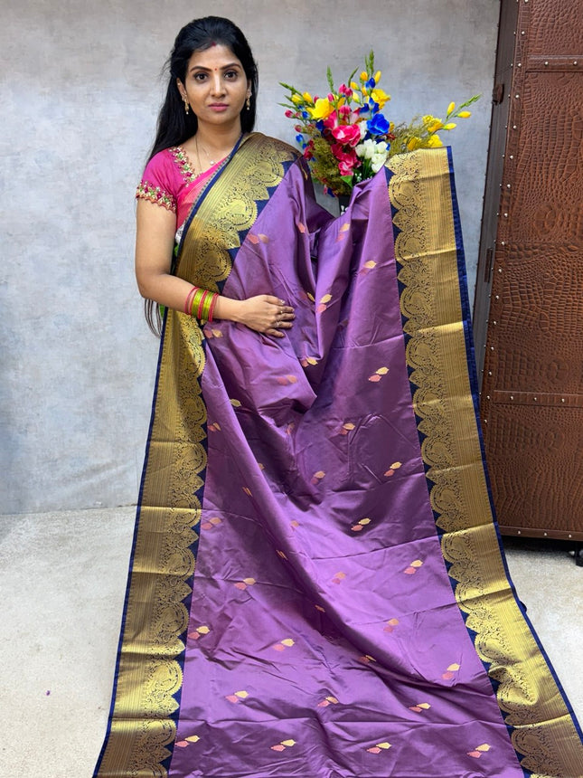 Premium Kanchi Gold Zari