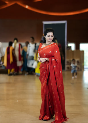 Pure Georgette (Burnt Orange)