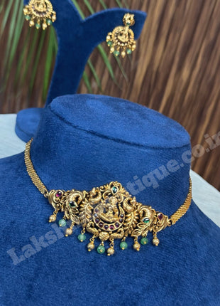 Temple With Choker Necklace Jewellery