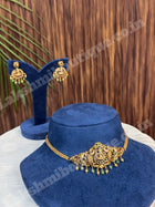 Temple With Choker Necklace Jewellery