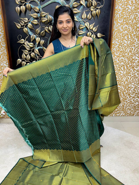 Premium Kanchi Gold Zari