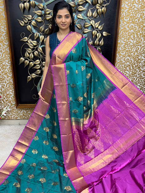 Kanchi Silk Gold Zari