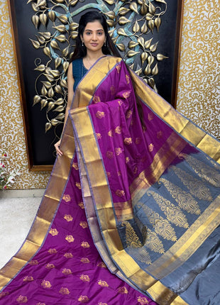 Kanchi Silk Gold Zari
