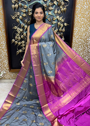Kanchi Silk Gold Zari