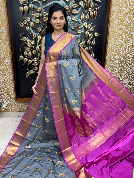 Kanchi Silk Gold Zari