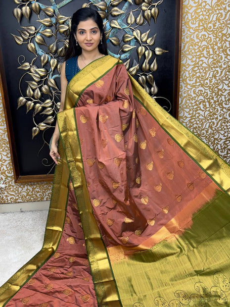 Kanchi Silk Gold Zari