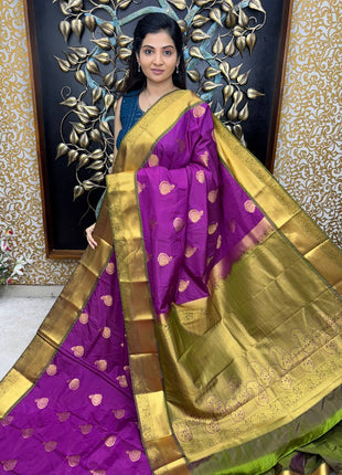 Kanchi Silk Gold Zari