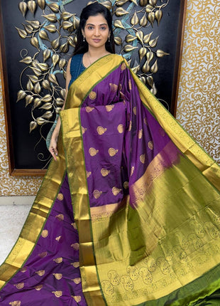Kanchi Silk Gold Zari