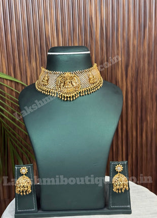 Temple With Choker Necklace Jewellery