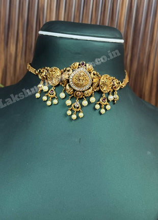 Temple With Choker Necklace Jewellery